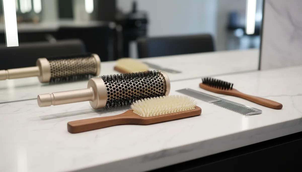 Brosse coiffeur professionnel : guide pour choisir selon vos cheveux