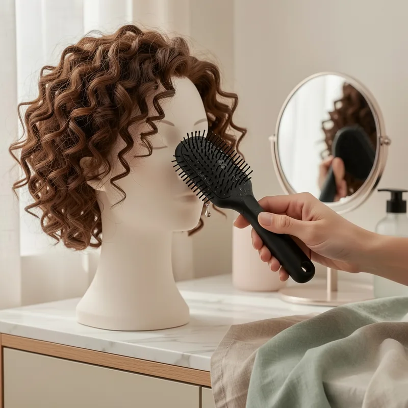 Brosse pour cheveux frisés : modèles, techniques et entretien (2026)